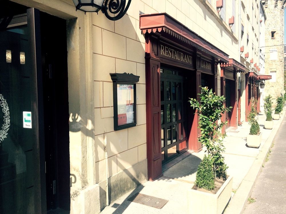 Logis Hotel Restaurant De La Paix Lodève Exteriér fotografie